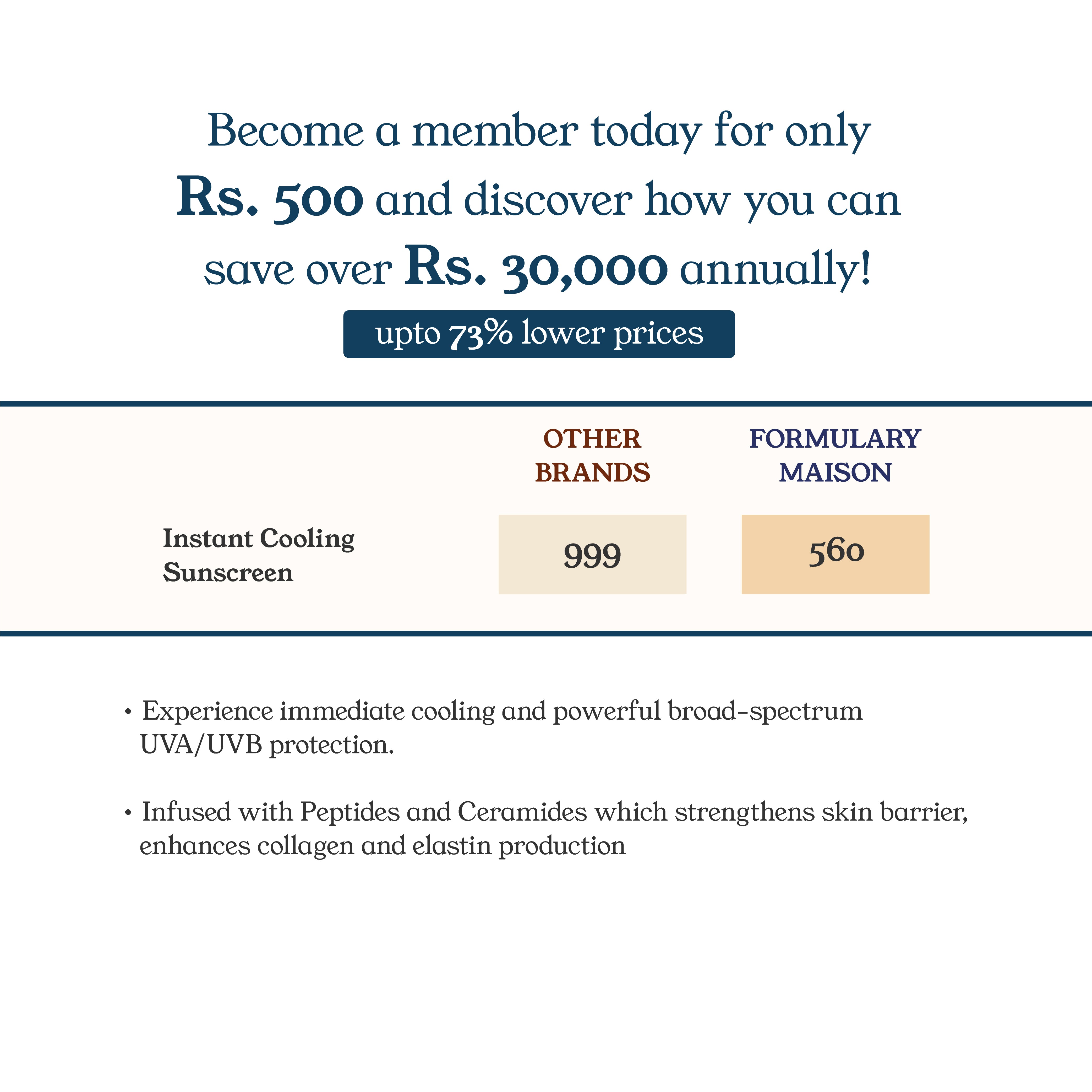 La Alpina - Instant Cooling Sunscreen