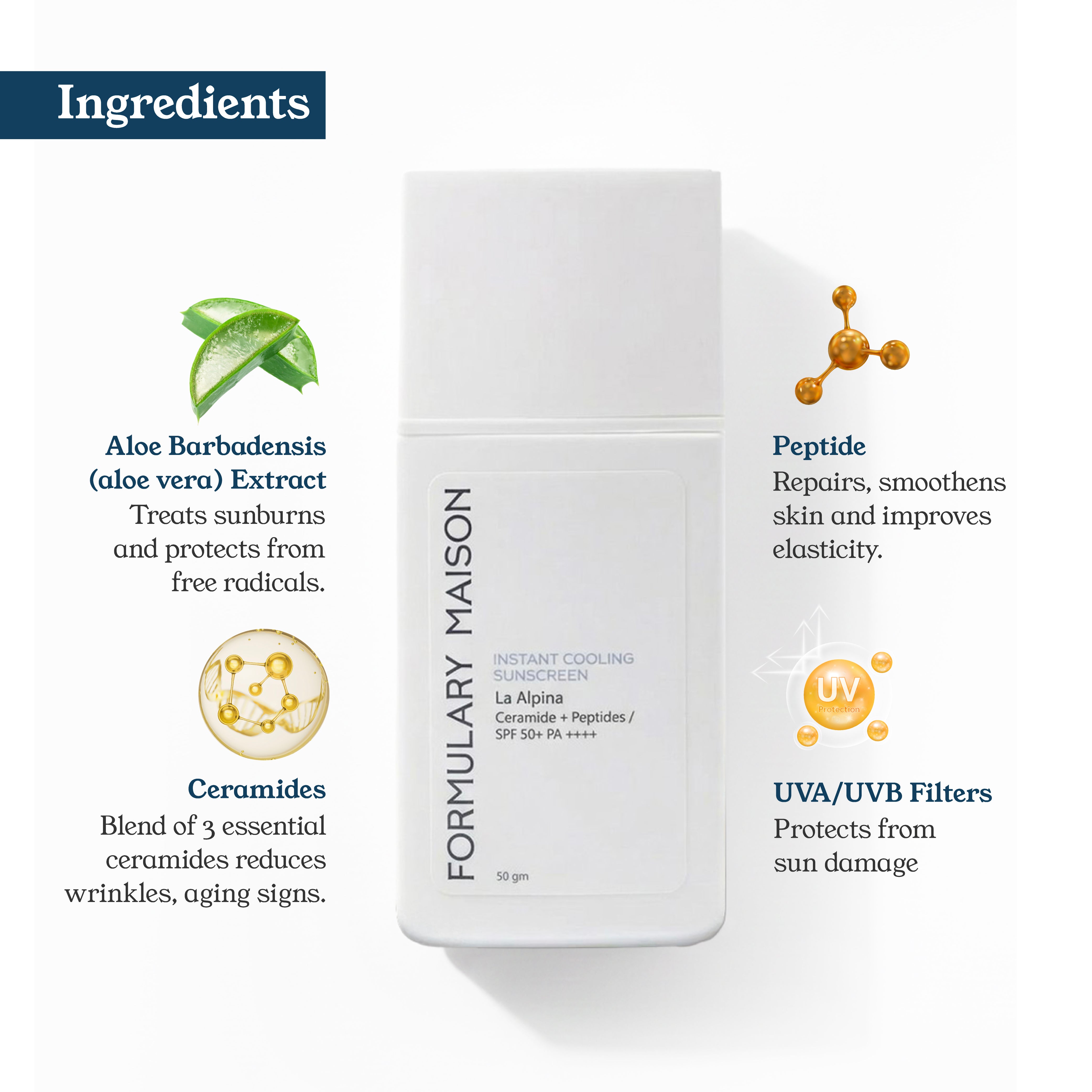 La Alpina - Instant Cooling Sunscreen