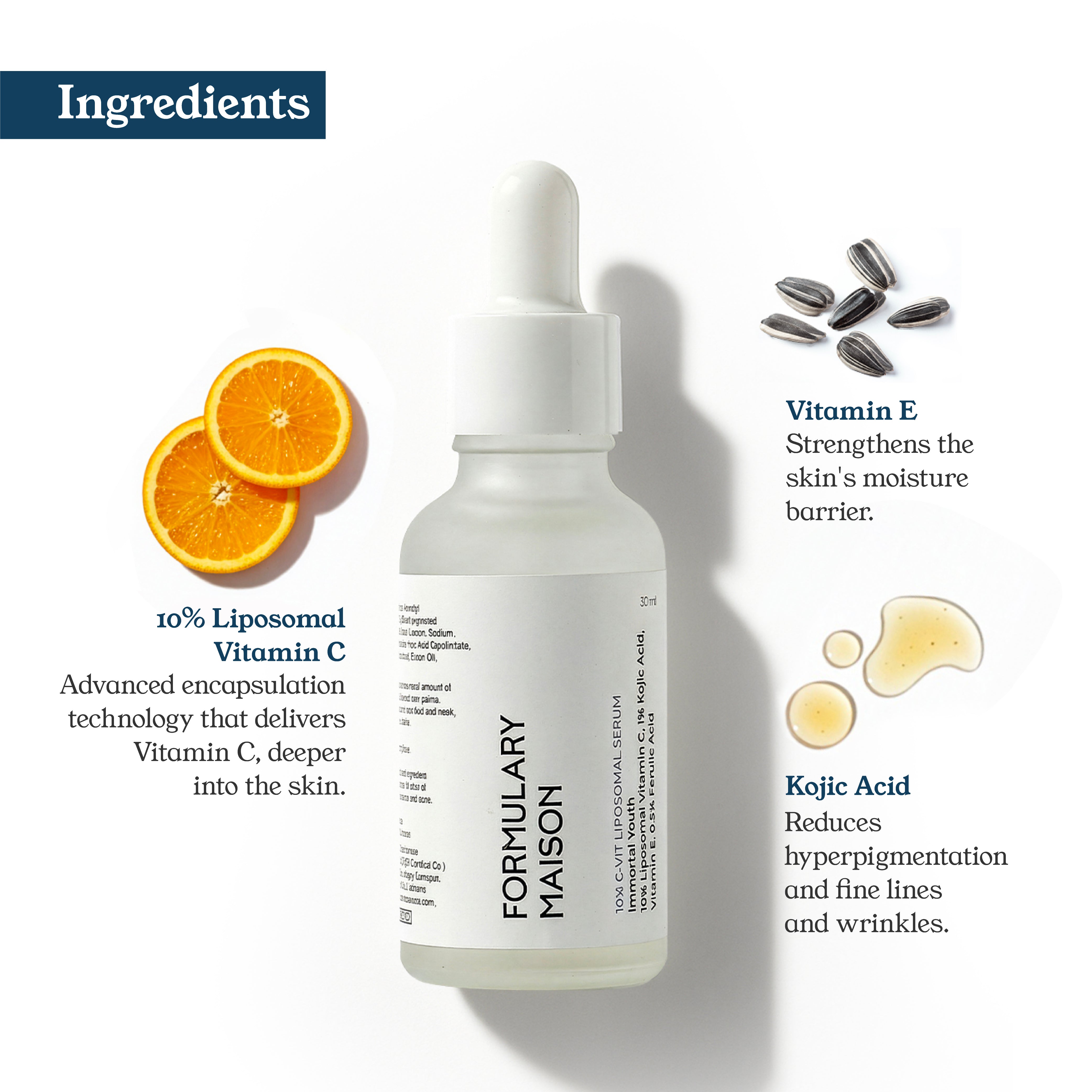 Immortal Youth - 10% C-Vit Liposomal Serum