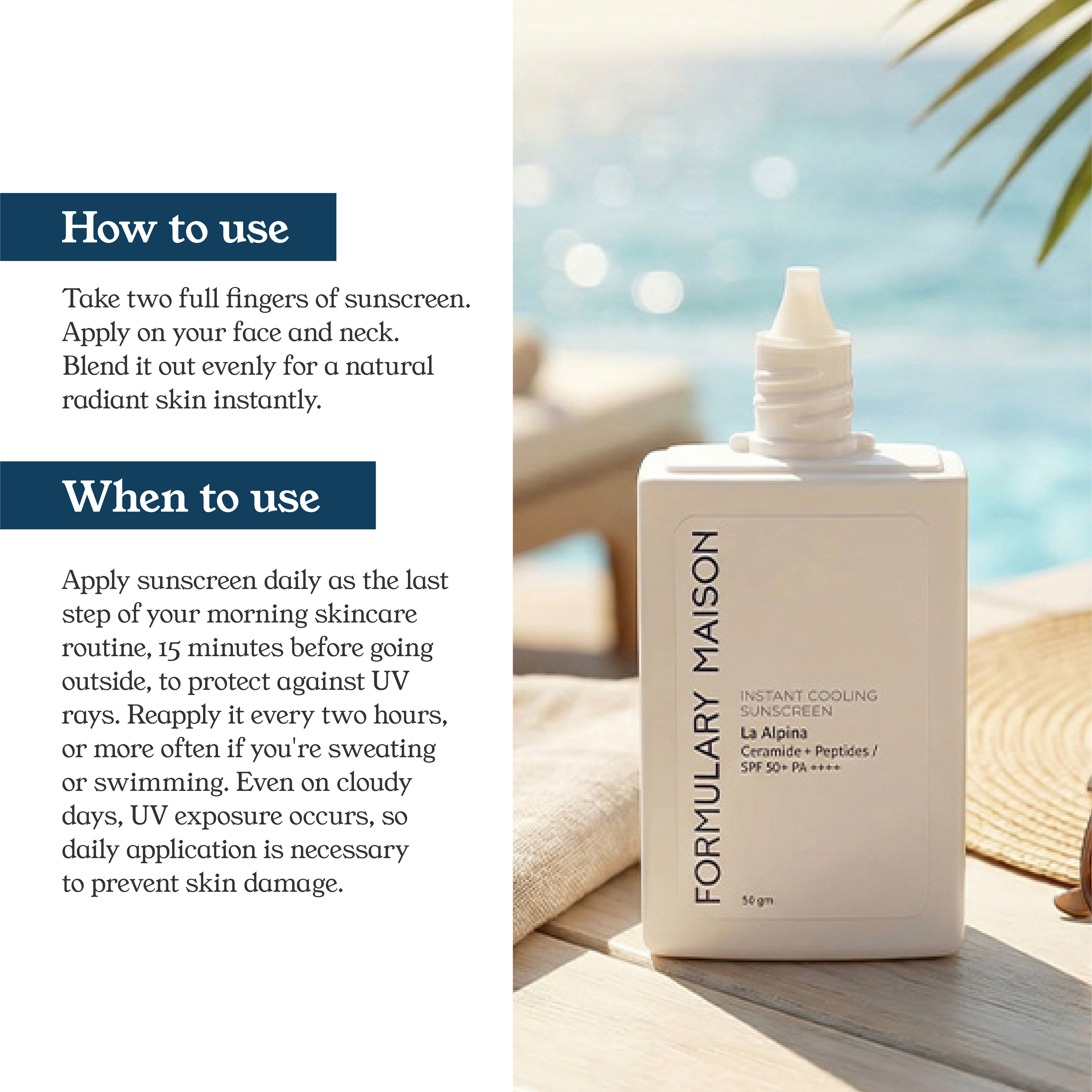 La Alpina - Instant Cooling Sunscreen