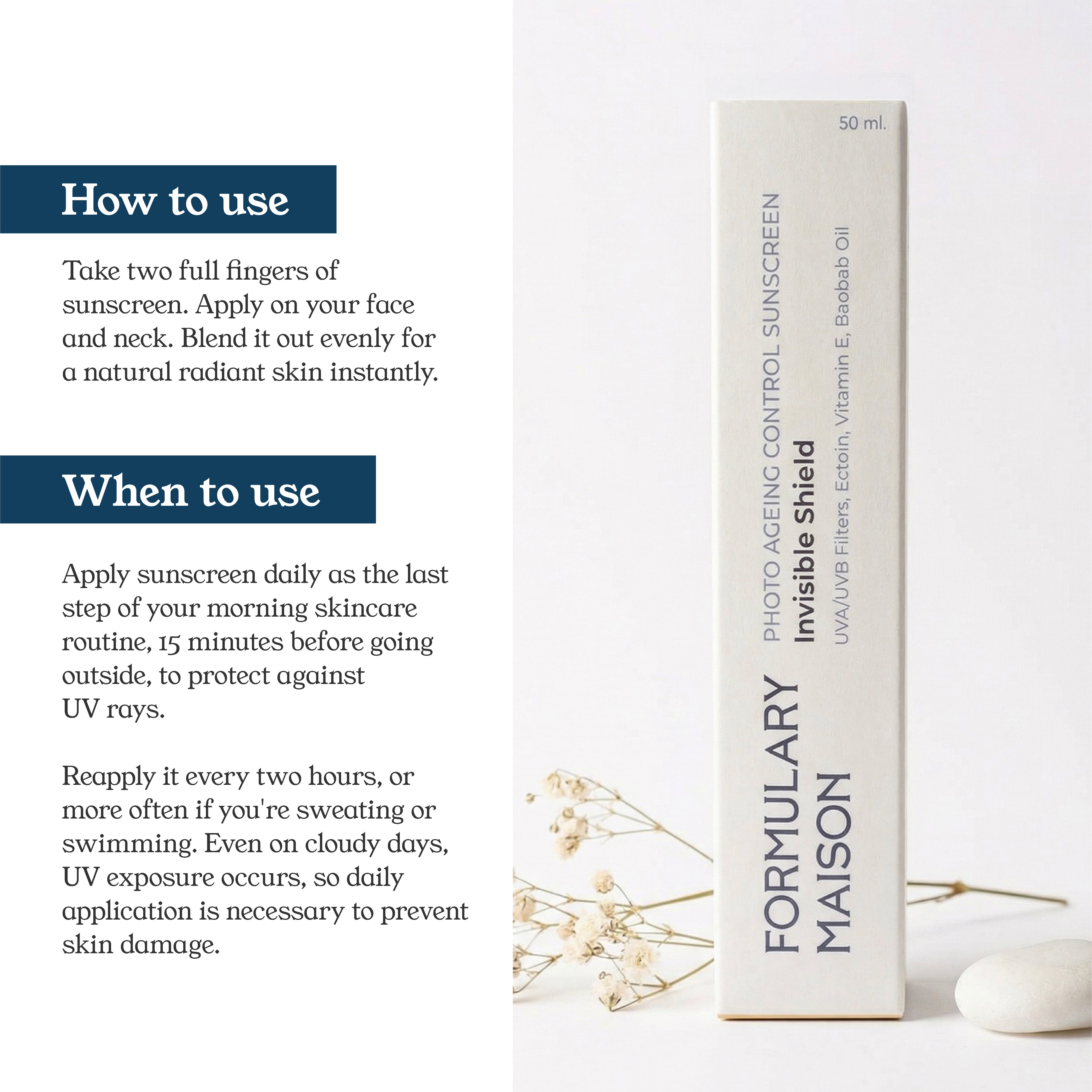 Invisible Shield - SPF 50 Photo Aging Control Sports Sunscreen